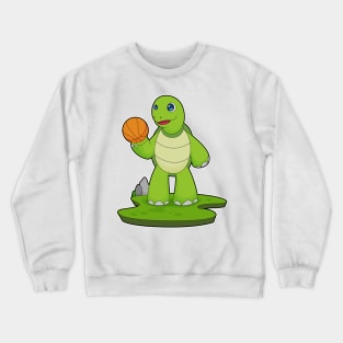 Turtle Basketball player Basketball Crewneck Sweatshirt